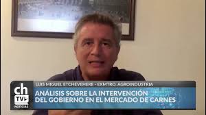 Luis Miguel Etchevehere Sobre la intención del gobierno en el mercado de la carne