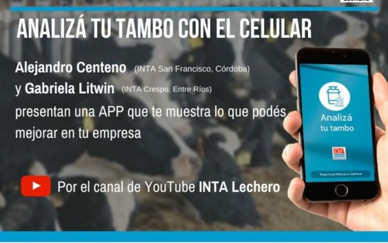 Qué esperas para analizar tu tambo con el celular?