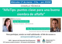 AlfaTips: puntos claves para una buena siembra de alfafa