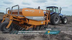 Puesta a punto de la sembradora