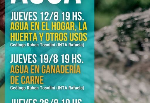 Ciclo sobre Agua destinado a sumar conocimiento para aprovechar de la mejor manera un recurso indispensable y limitado!