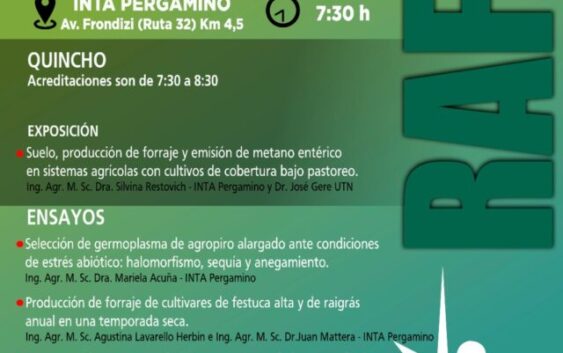 XXII Reunión Anual Forrajeras