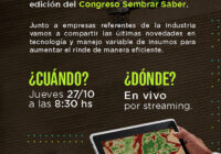 Congreso sobre tecnología y manejo variable de insumos – Jueves 27/10￼