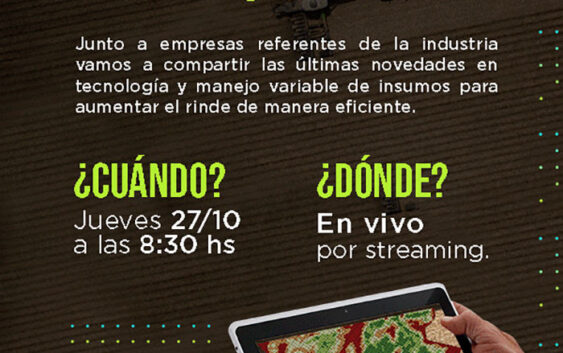 Congreso sobre tecnología y manejo variable de insumos – Jueves 27/10￼