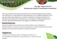 Inscripciones abiertas para el Curso de Manejo Integrado de Malezas, con Diego Ustarroz