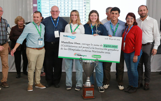 Las Olimpíadas Lecheras Nacionales entregarán $1.500.000 a la escuela ganadora