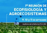 En septiembre llega la 1.ª Reunión Nacional de Ecofisiología y Agroecosistemas En septiembre llega la 1.ª Reunión Nacional de Ecofisiología y Agroecosistemas