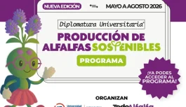 DIPLOMATURA UNIVERSITARIA EN PRODUCCIÓN DE ALFALFAS SOSTENIBLES: UNA EXPERIENCIA ÚNICA… ¡NUEVOS CONTENIDOS!