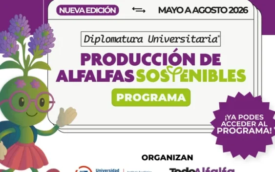 DIPLOMATURA UNIVERSITARIA EN PRODUCCIÓN DE ALFALFAS SOSTENIBLES: UNA EXPERIENCIA ÚNICA… ¡NUEVOS CONTENIDOS!