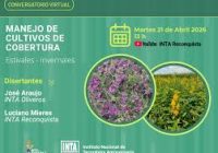 Conversatorio – Manejo de cultivos de cobertura