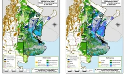 El mapa que ilusiona al campo: cómo llegan las reservas de humedad al invierno