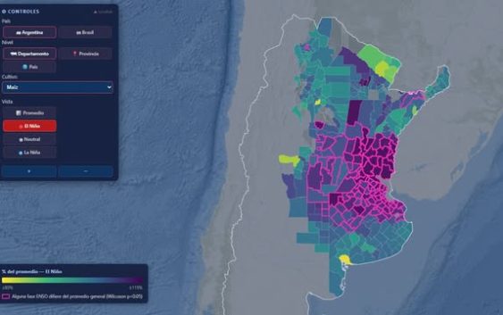Presentan una herramienta para evaluar el impacto de El Niño en los cultivos