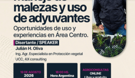 Manejo de malezas y uso de adyuvantes
